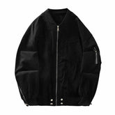 American Retro Baseball Uniform High Street Pu Nice Jacket